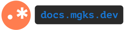 docs.mgks.dev logo