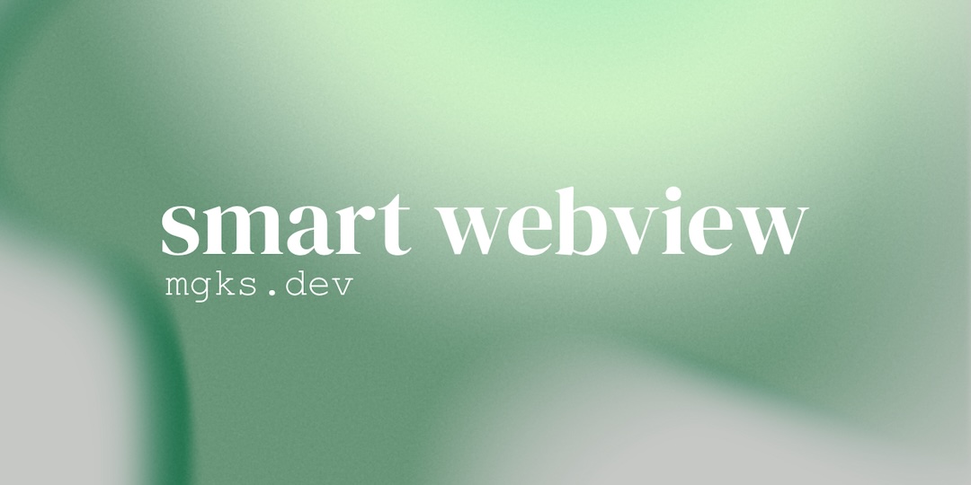 SmartWebView Banner Light