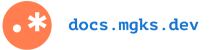docs.mgks.dev logo
